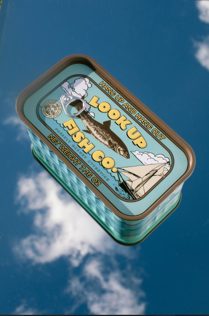 LookUp Vintage Fish Co Sardine Tin