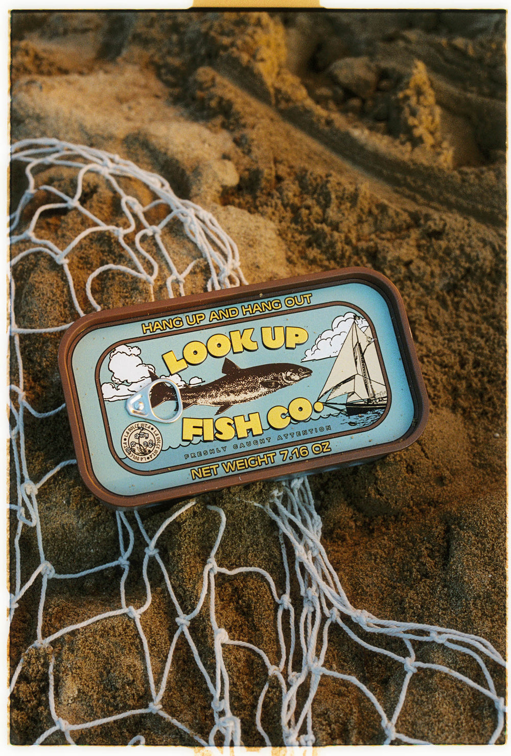LookUp Vintage Fish Co Sardine Tin